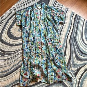 The Korner Floral Kimono Robe